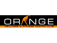Orange woman fitness club